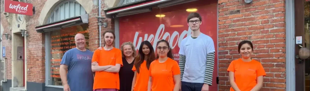 Stu elever i Hjertepraktik ved Wefood
