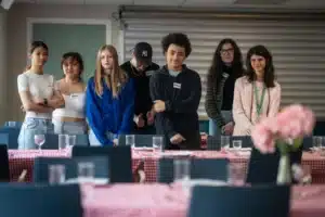 Elever fra Incita i Frivillig Centeret i Herlev.